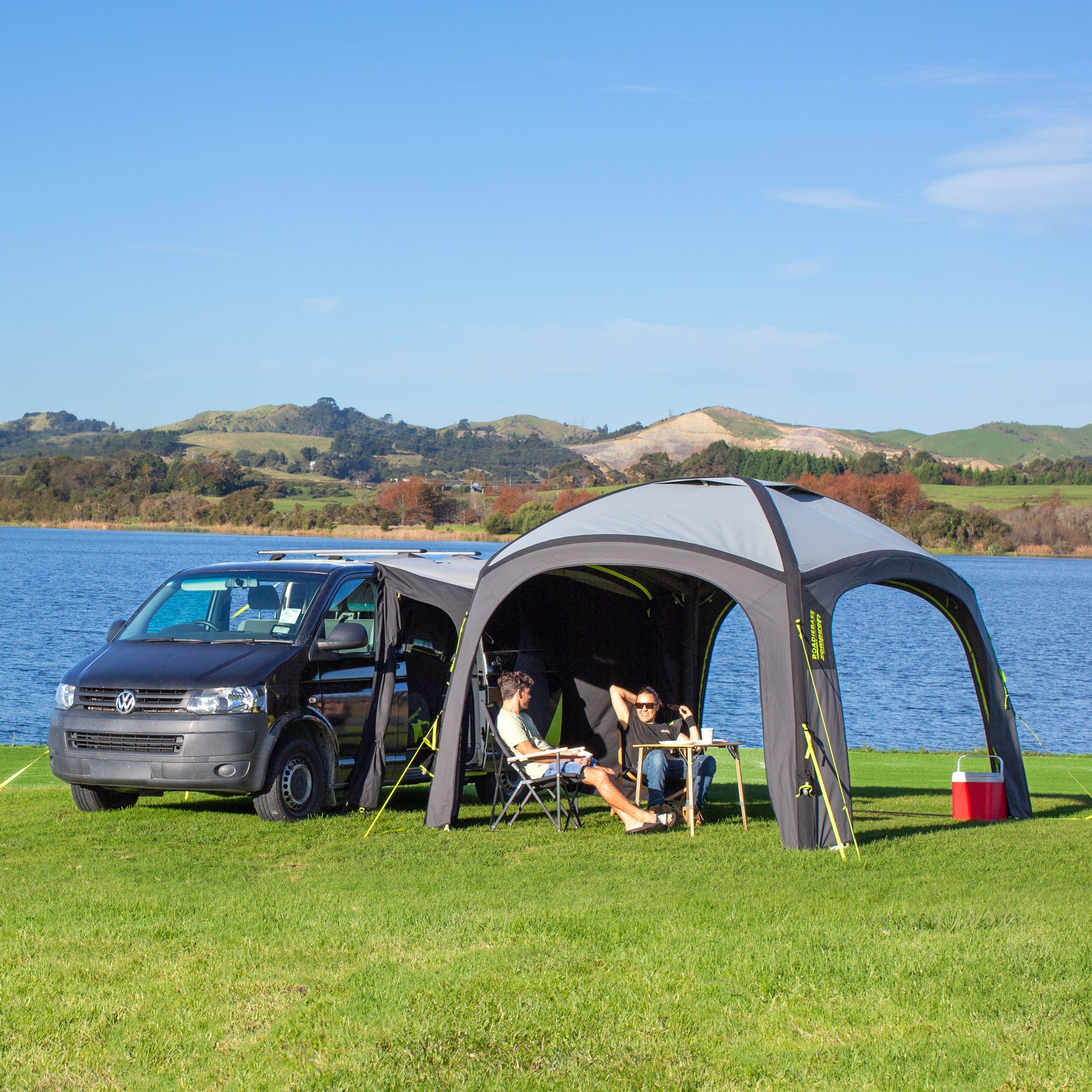 Zempire Roadiebase Camper Connector Link TWIN SIDE ACCESS DOORS