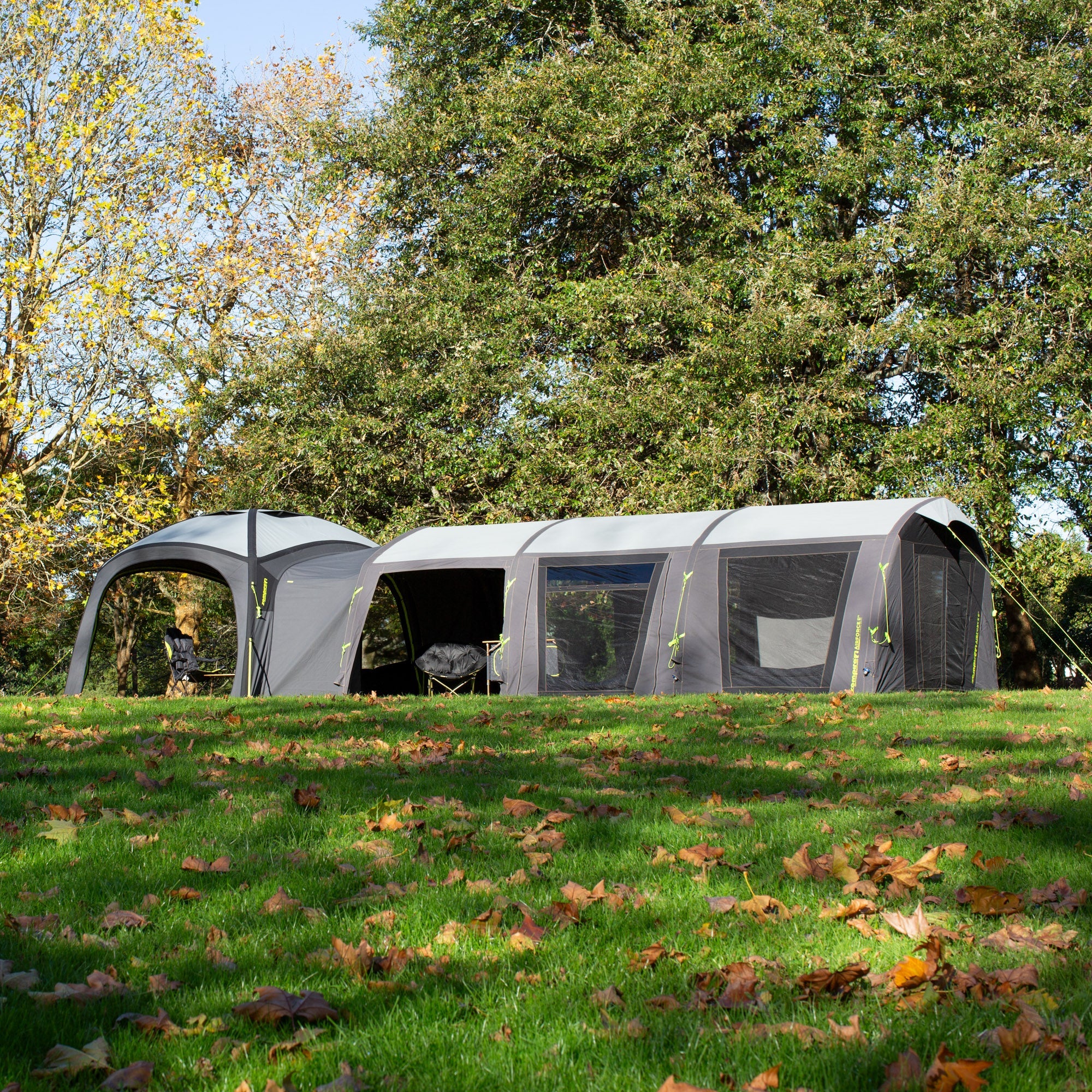 Zempire Roadiebase Canvaslite Tent Link ZIPS ON EASILY TO ROADIEBASE