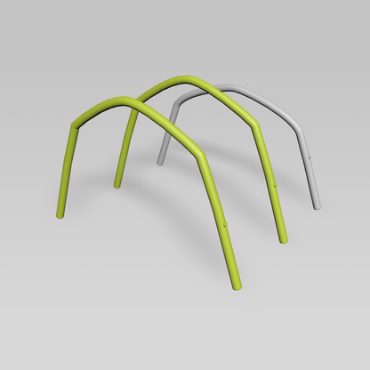 Evo TS V2 Air Beams (Velcro Attachment)