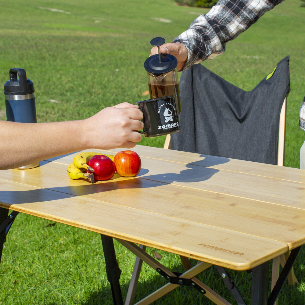 Zempire Kitpac Pro Large Bamboo Camp Table – Zempire UK